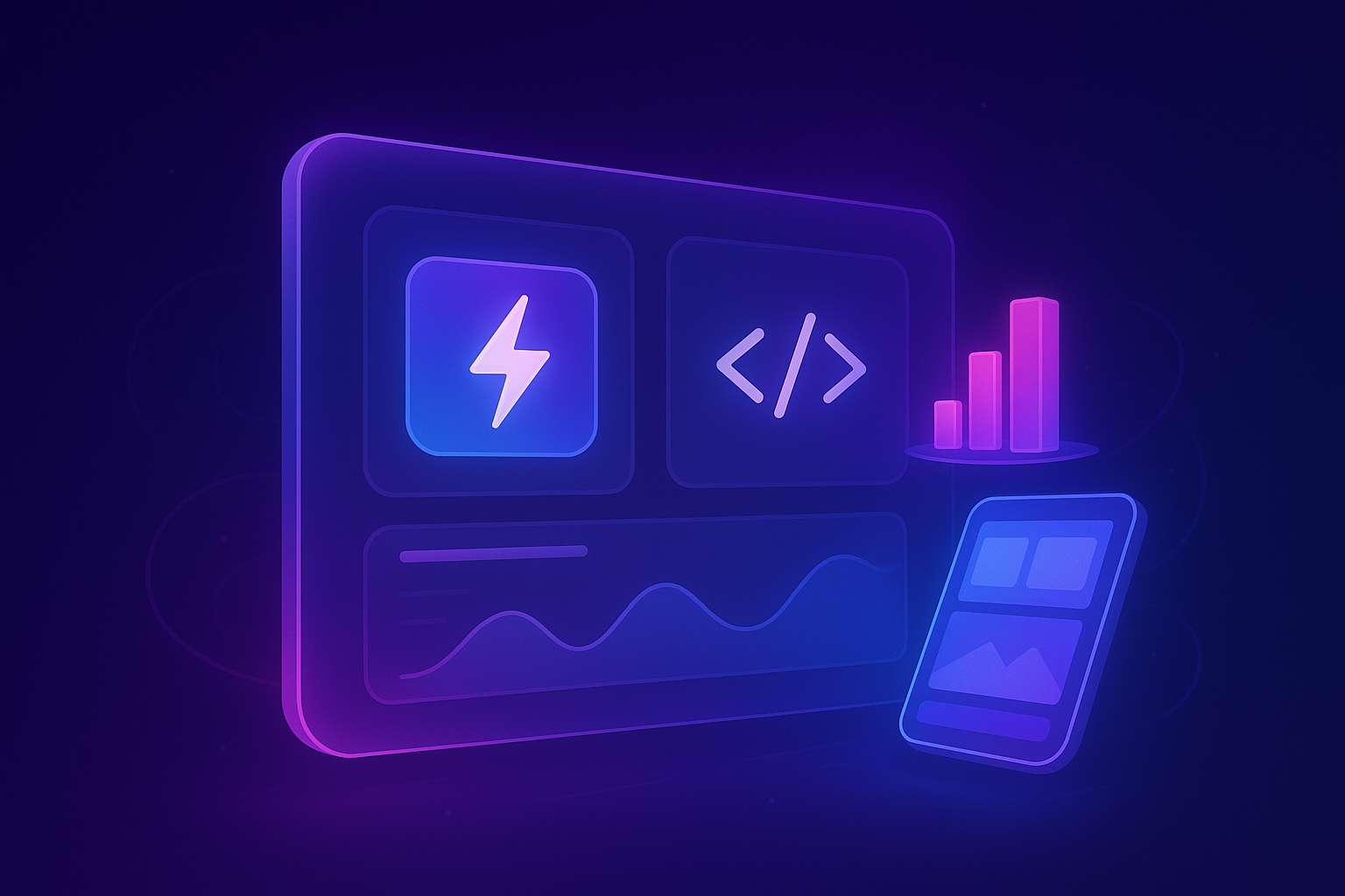comparison chart showing ZyloSpace vs competitors, modern infographic design, purple and blue gradients
